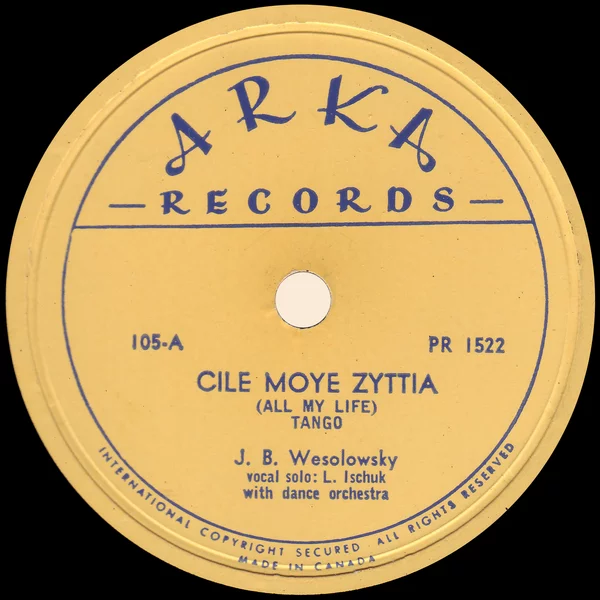 Cile moye zyttia - Arka Records (Canada)